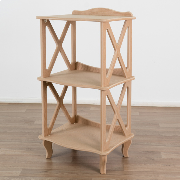 Этажерка - стеллаж Джульетта - 2 ур. (без отделки)